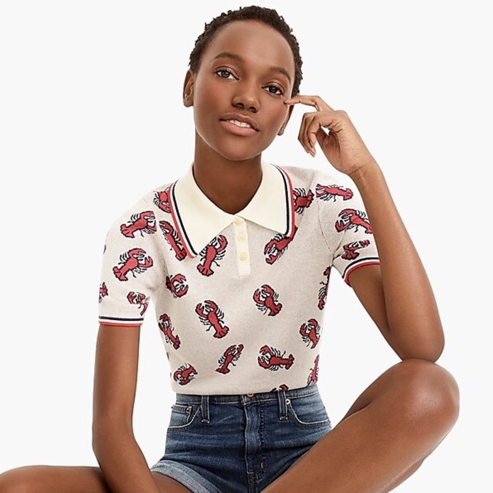 ISO! The Reeds x J. Crew Lobster Polo Sweater